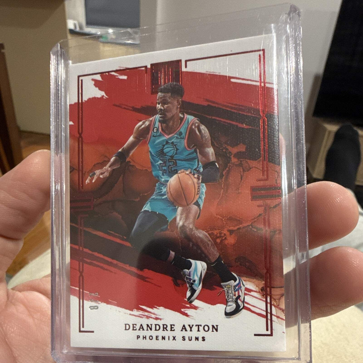 Panini 2022 23 Impeccable Deandre Ayton Phoenix Suns #numbered just 2/80