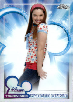 Harper Finkle Base Topps Chrome Disney   Disney Channel Throwback DC 7 NM0