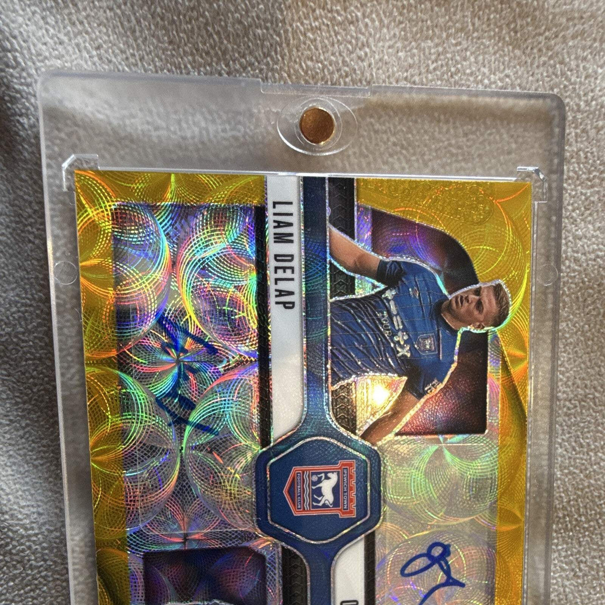 Panini Prizm Dual Signatures DS IT Delap Hutchinson 05/10 Auto4