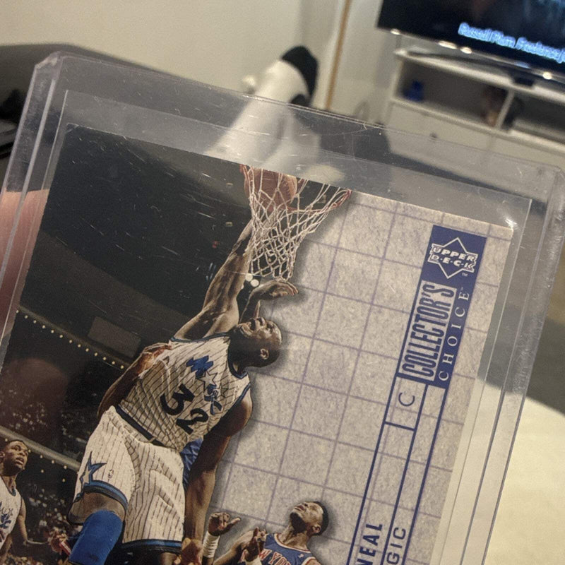 Upper Deck Shaquille O'Neal Collector's Choice 1994 #390 Blueprint Insert2