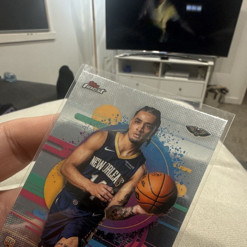 Topps Finest Micah Peavy Rookie Card 130 New Orleans Pelicans 24-252