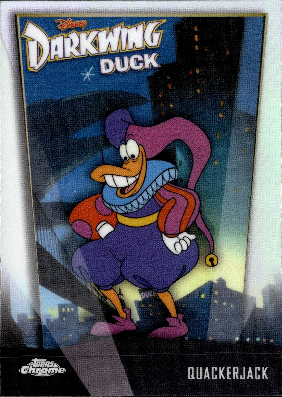 Quackerjack Base Topps Chrome Disney   Darkwing Duck 35th Anniversary DD 9 NM0
