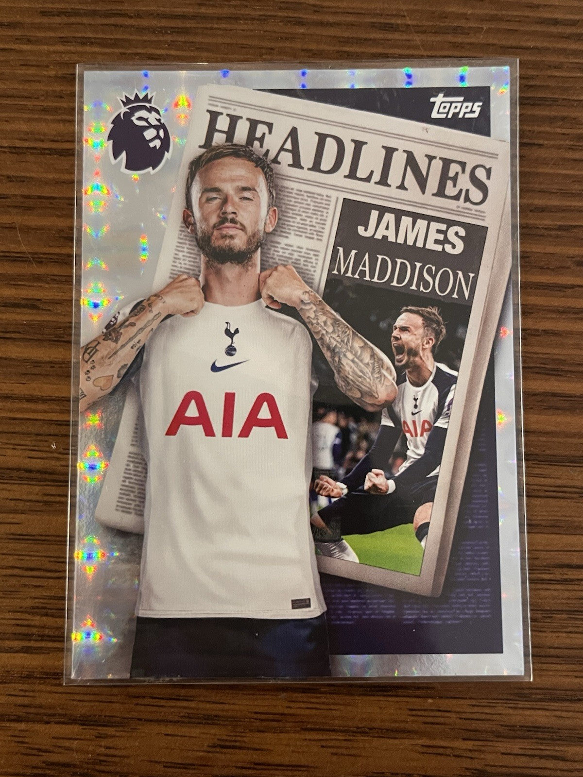 James Maddison Headlines Insert Topps Premier League #450 2025/260