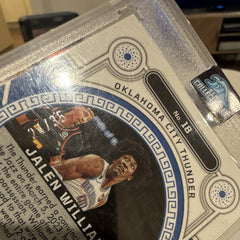 Panini 2022 23 Obsidian Basketball Orbital #18 Jalen Williams Rookie Insert2