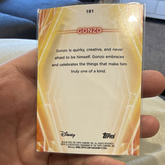 Topps Disney 100 Gonzo #191 Non Sport Trading Card Parallel/Variety English1