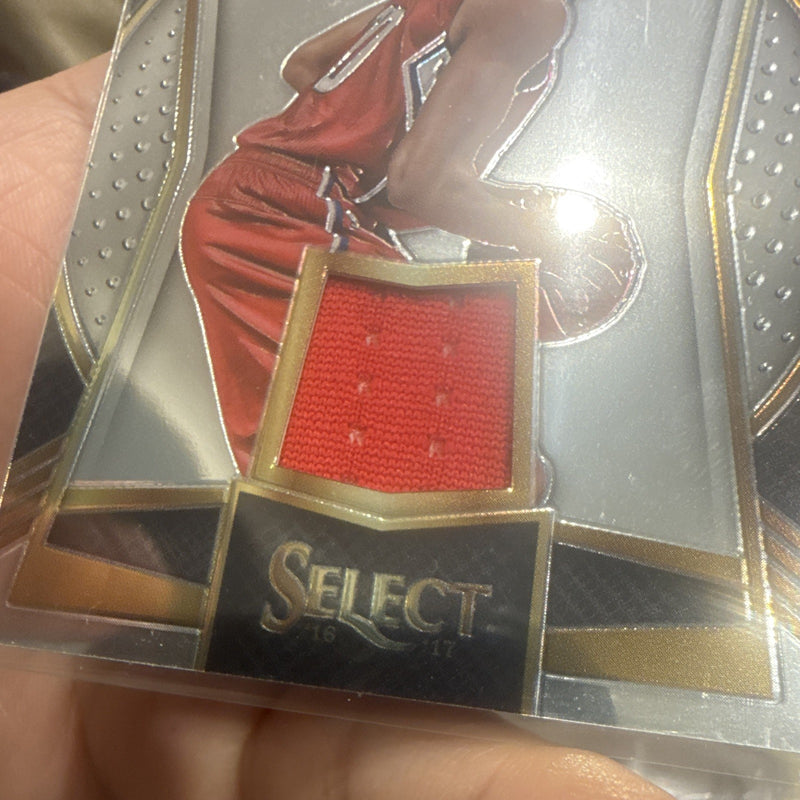 Panini 2016 17 Select Brice Johnson Jersey Patch Insert LA Clippers Card #32