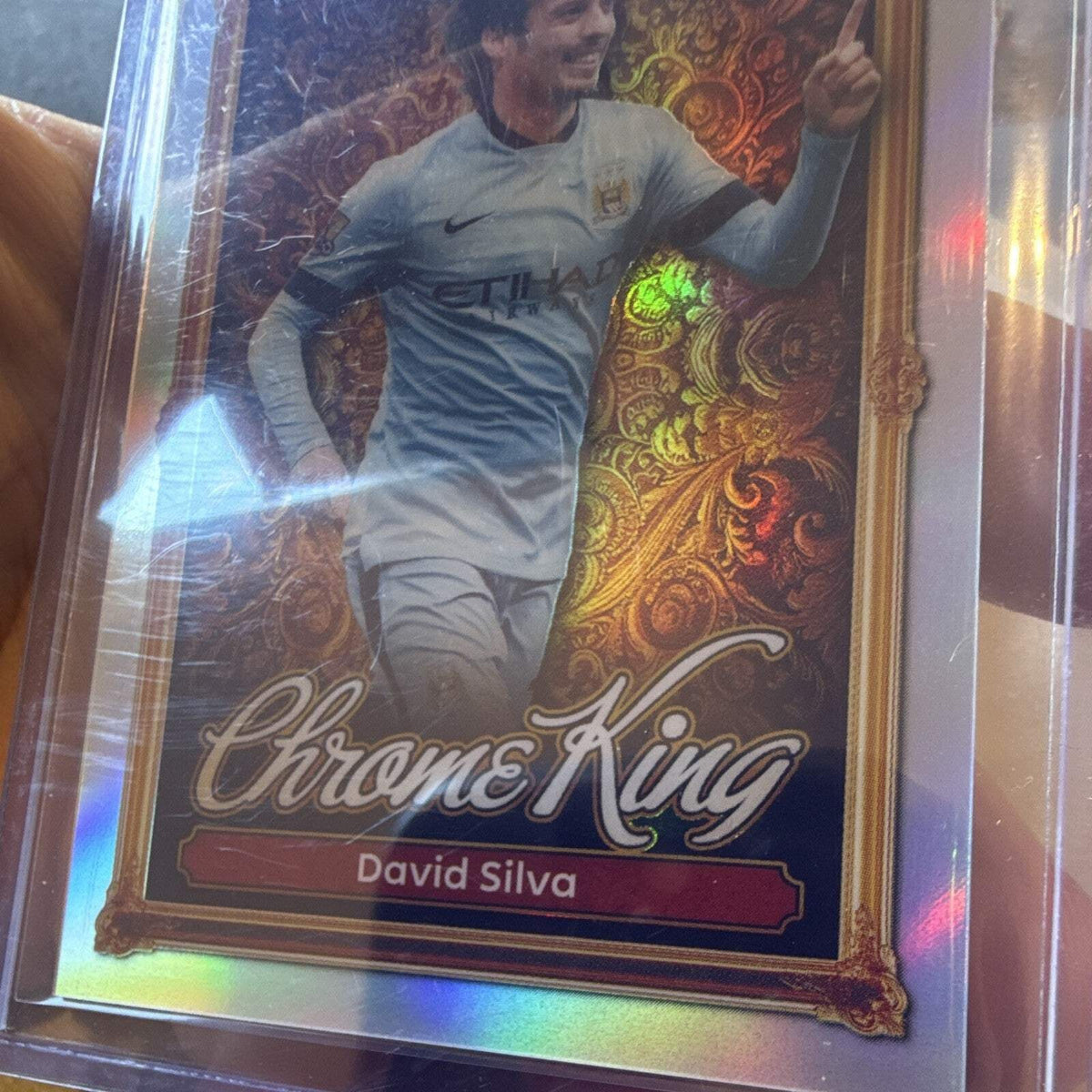 Topps David Silva Chrome King Insert Topps Chrome Premier League CK13 2025/262
