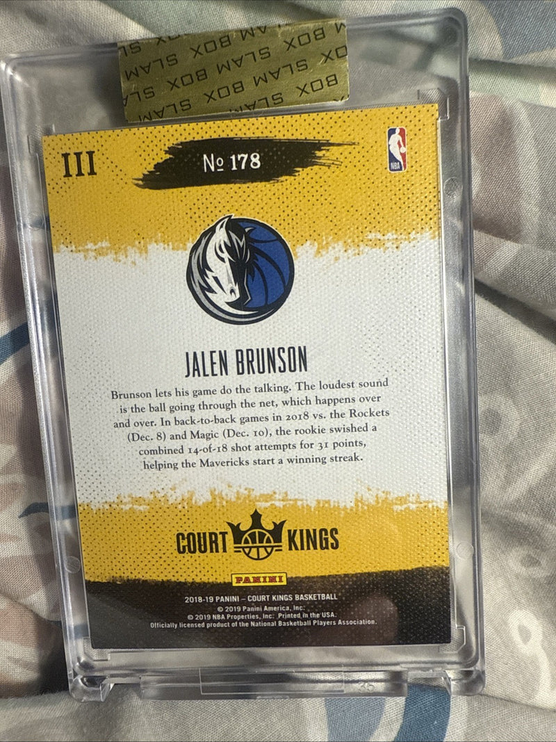 2018 Court Kings Jalen Brunson Rookie #178 RC1