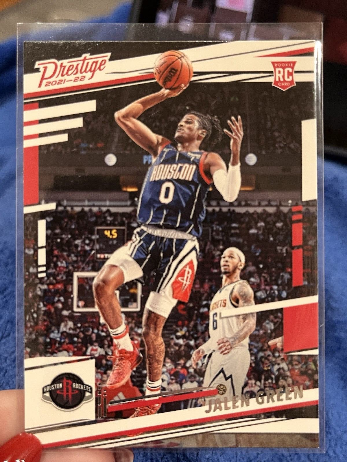 Panini Chronicles Prestige 2021 22 Jalen Green Rookie Houston Rockets #651
