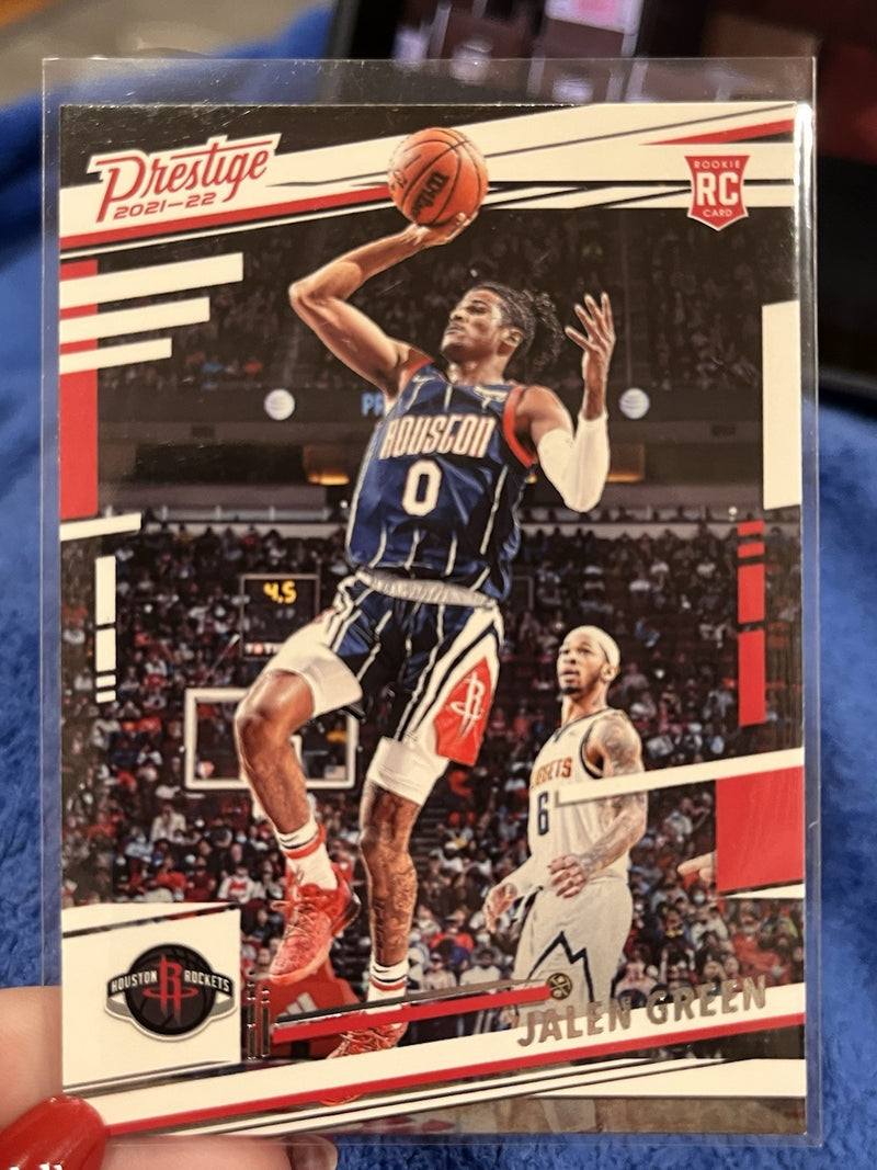 Panini Chronicles Prestige 2021 22 Jalen Green Rookie Houston Rockets #651