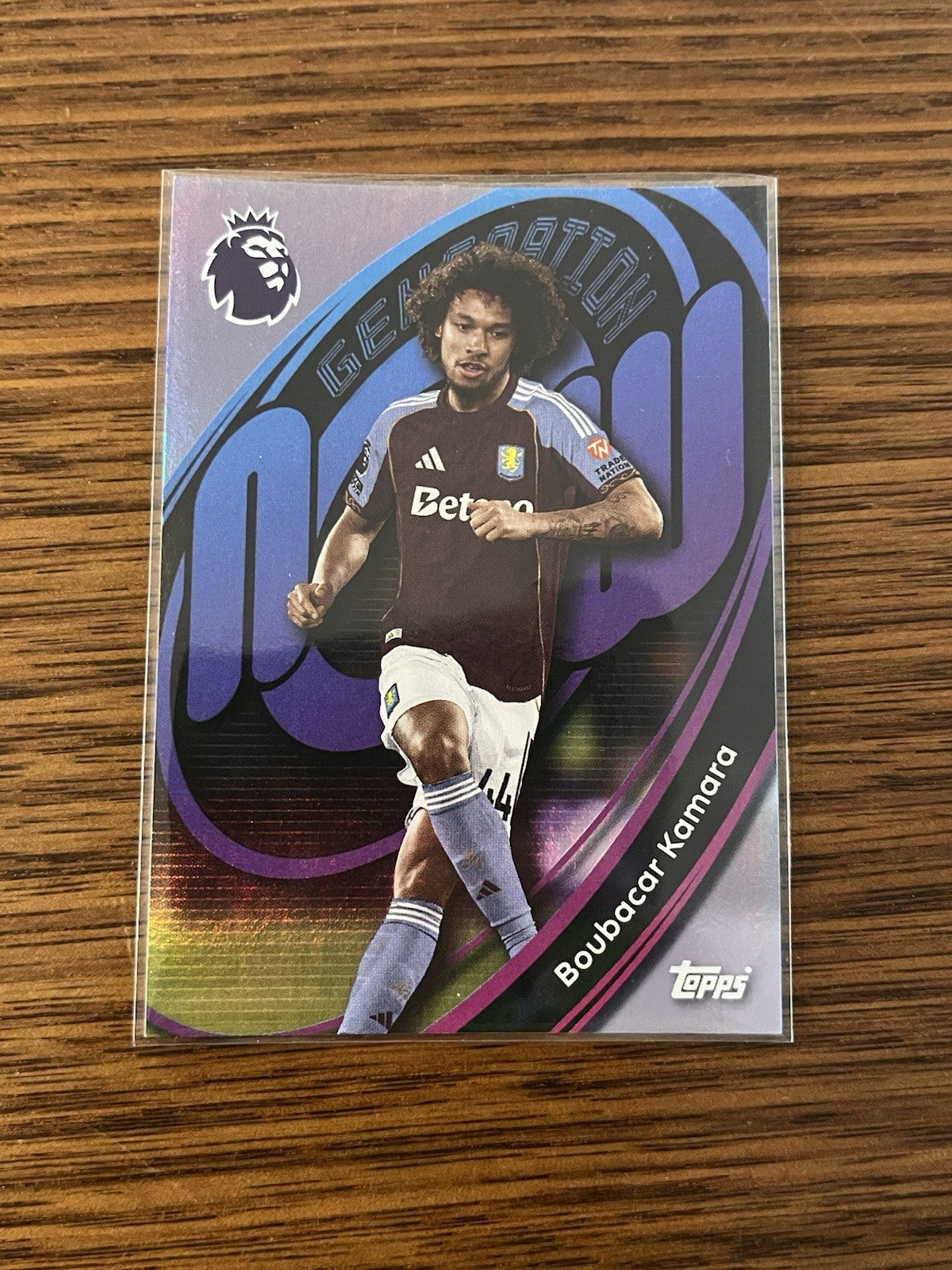 Topps Boubacar Kamara Generation Now #34 Topps Premier League 2025/260