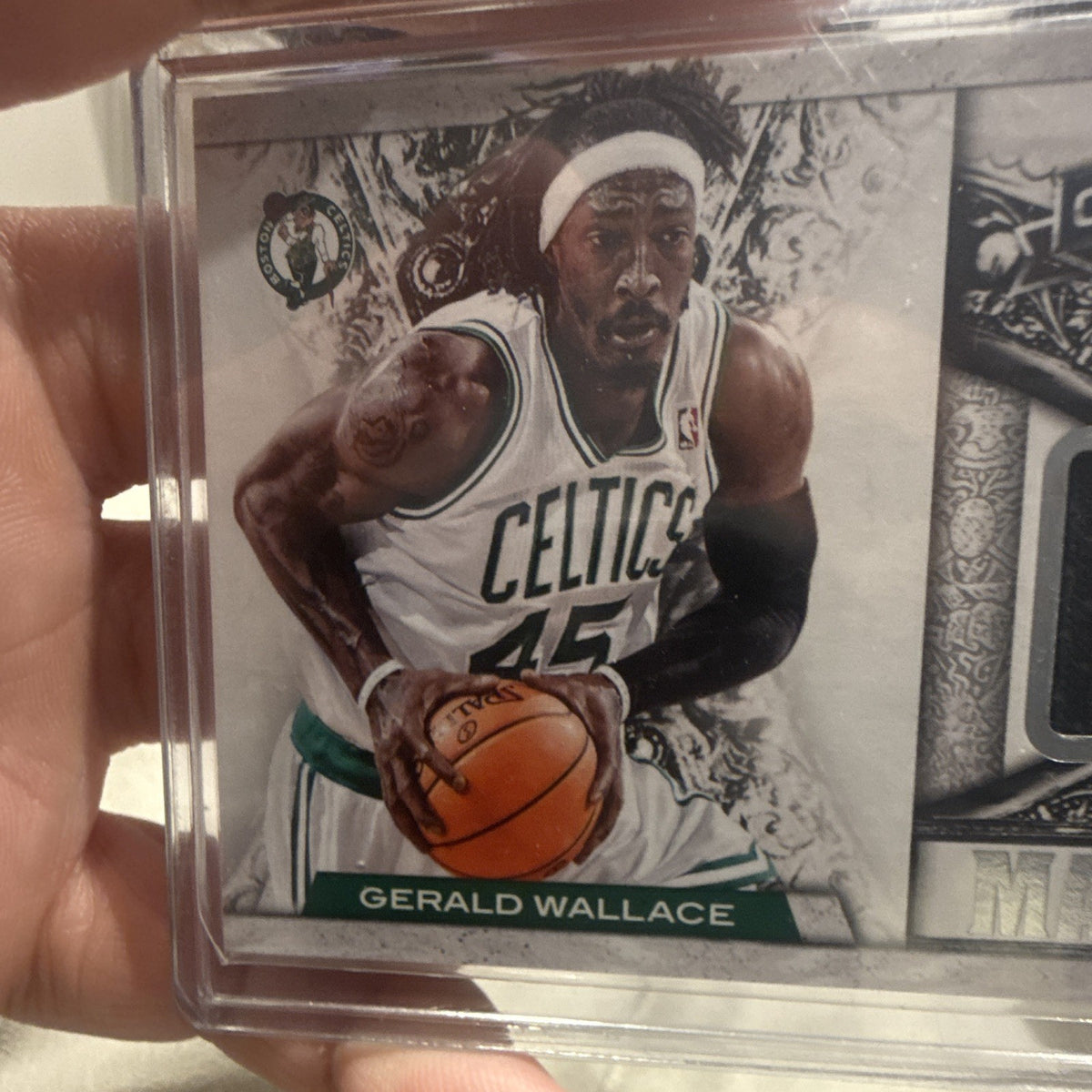 Panini 2013 14 Crusade Basketball Gerald Wallace Majestic Memorabilia 21 Celtics4