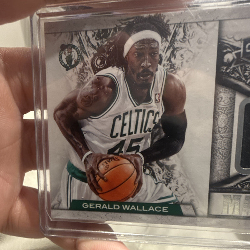 Panini 2013 14 Crusade Basketball Gerald Wallace Majestic Memorabilia 21 Celtics4