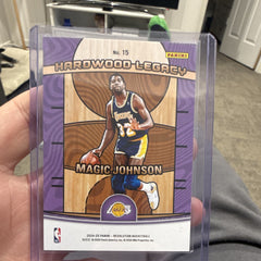 Panini Revolution Hardwood Legacy No. 15 Magic Johnson LA Lakers1