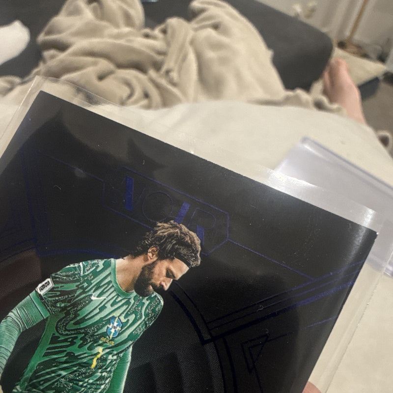 Panini Noir Road to FIFA World Cup 26 Alisson Becker #69 06/25 Brazil2