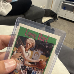 NBA Hoops 1991 Larry Bird NBA Yearbook Insert #319 Boston Celtics Card2