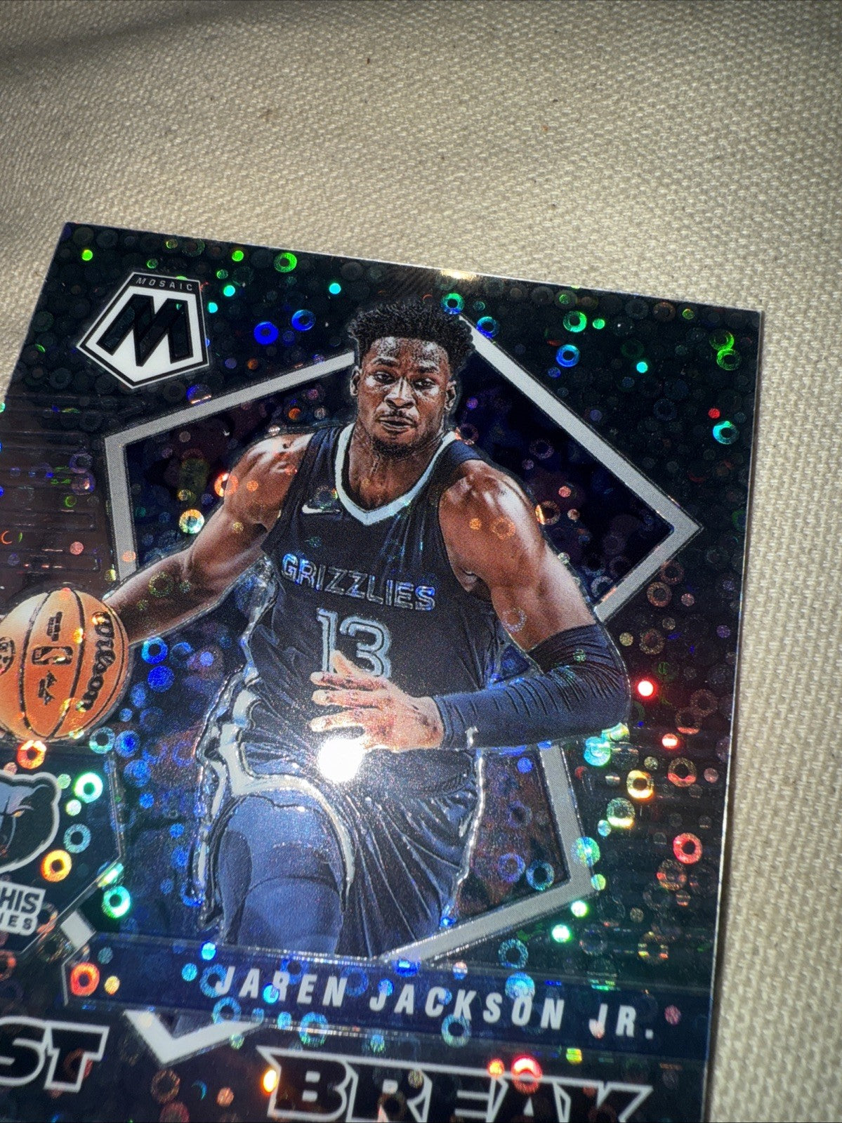 Jaren Jackson JR. Fast Break Autograph2