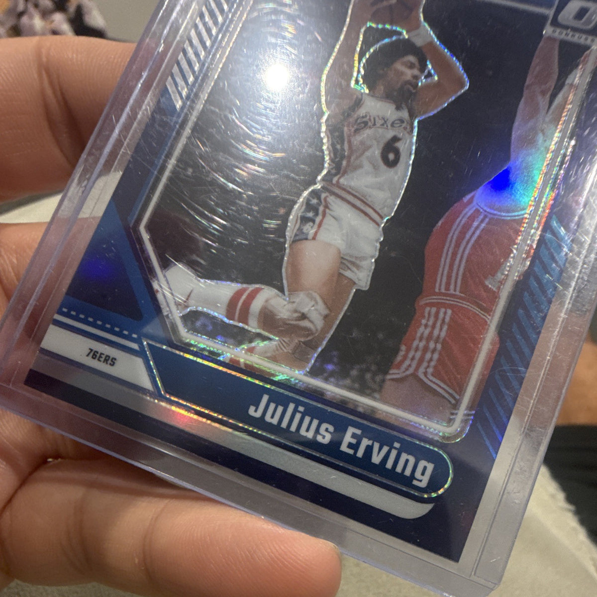 Panini Donruss Optic 2024 25 Basketball Julius Erving Legends Prizm #232 76ers3