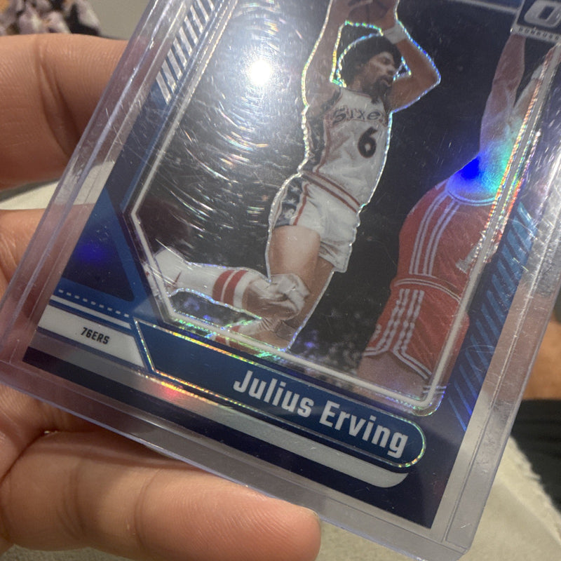Panini Donruss Optic 2024 25 Basketball Julius Erving Legends Prizm #232 76ers3