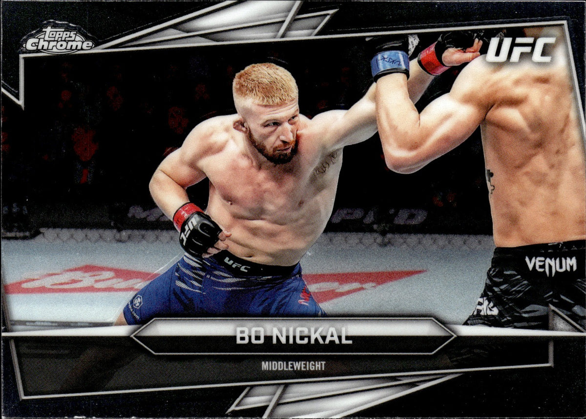 Bo Nickal Base 46 Topps Chrome UFC NM0