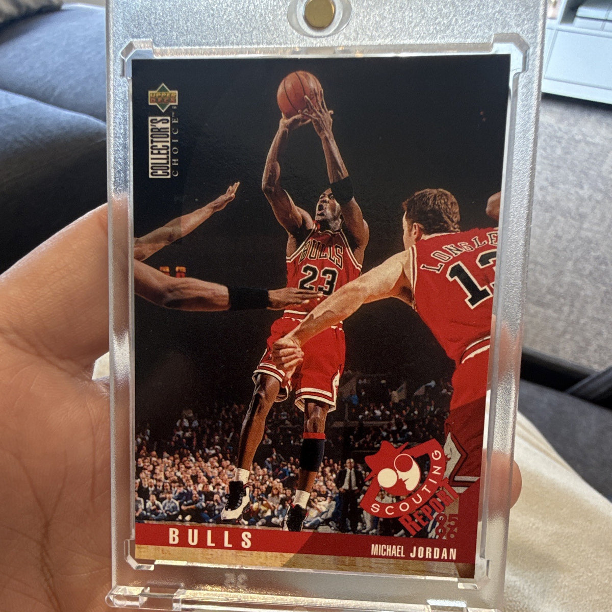 Upper Deck Collector's Choice Michael Jordan Chicago Bulls 1994 95 #324 Scouting0