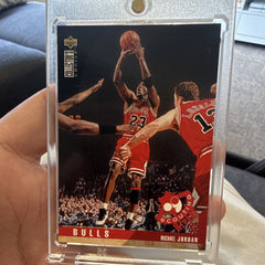 Upper Deck Collector's Choice Michael Jordan Chicago Bulls 1994 95 #324 Scouting0
