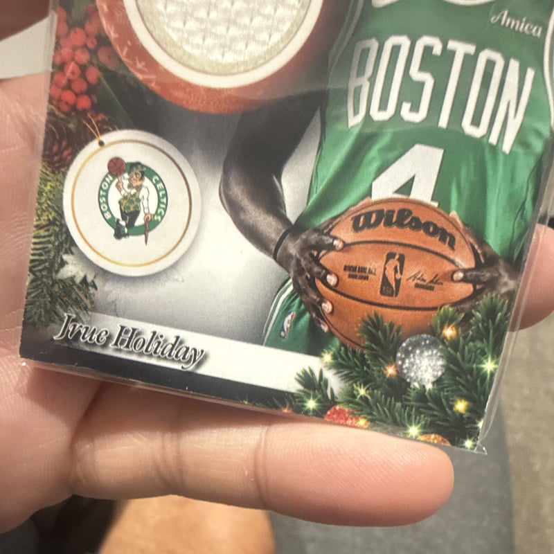 Topps 2025 Holiday Mega Basketball Jrue Holiday Celtics Player Relic PR JHO3