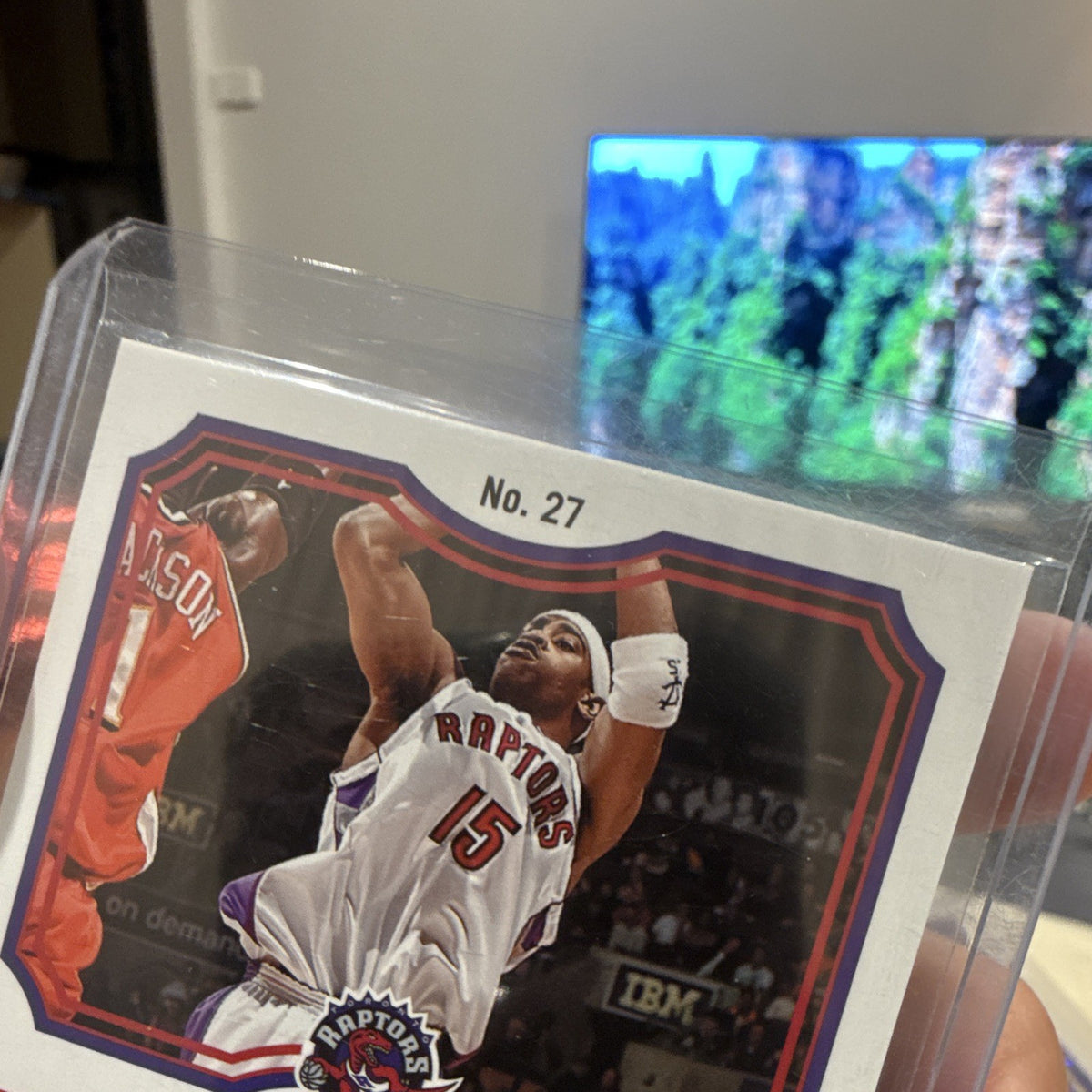 Panini Contenders 2022 23 Ticket to the Hall #27 Vince Carter Raptors2