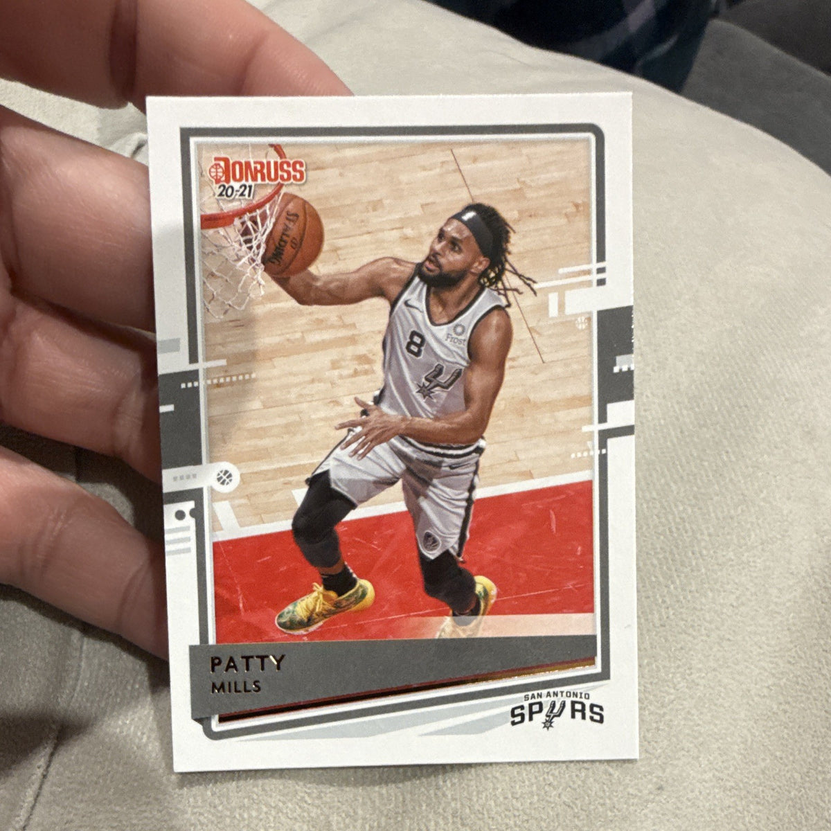 Panini Donruss 2020-21 Patty Mills Base Set San Antonio Spurs 880