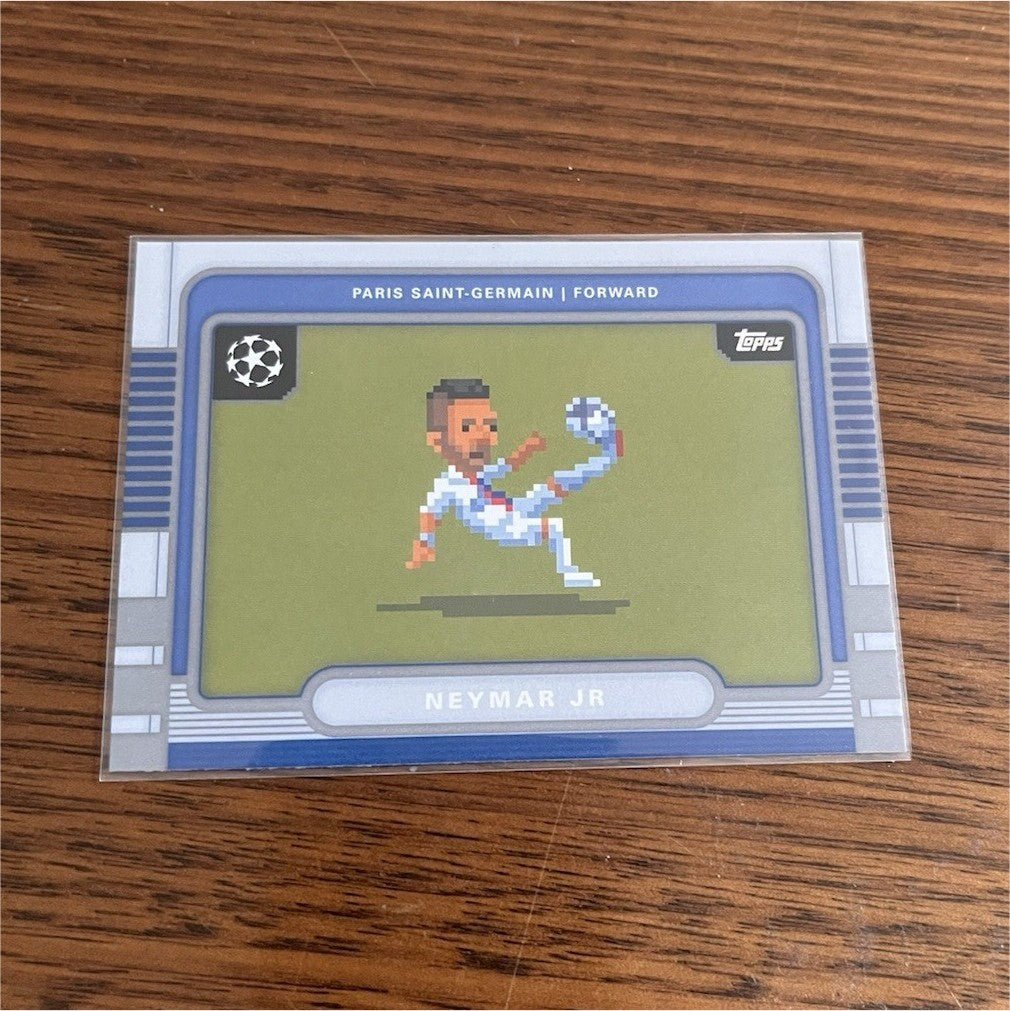 Topps Neymar Jr Insert Paris Saint Germain UEFA Champions League 2026 8B 60