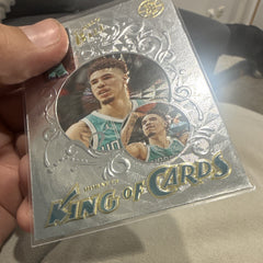 Panini Illusions 2021 22 King of Cards Insert LaMelo Ball Hornets #122