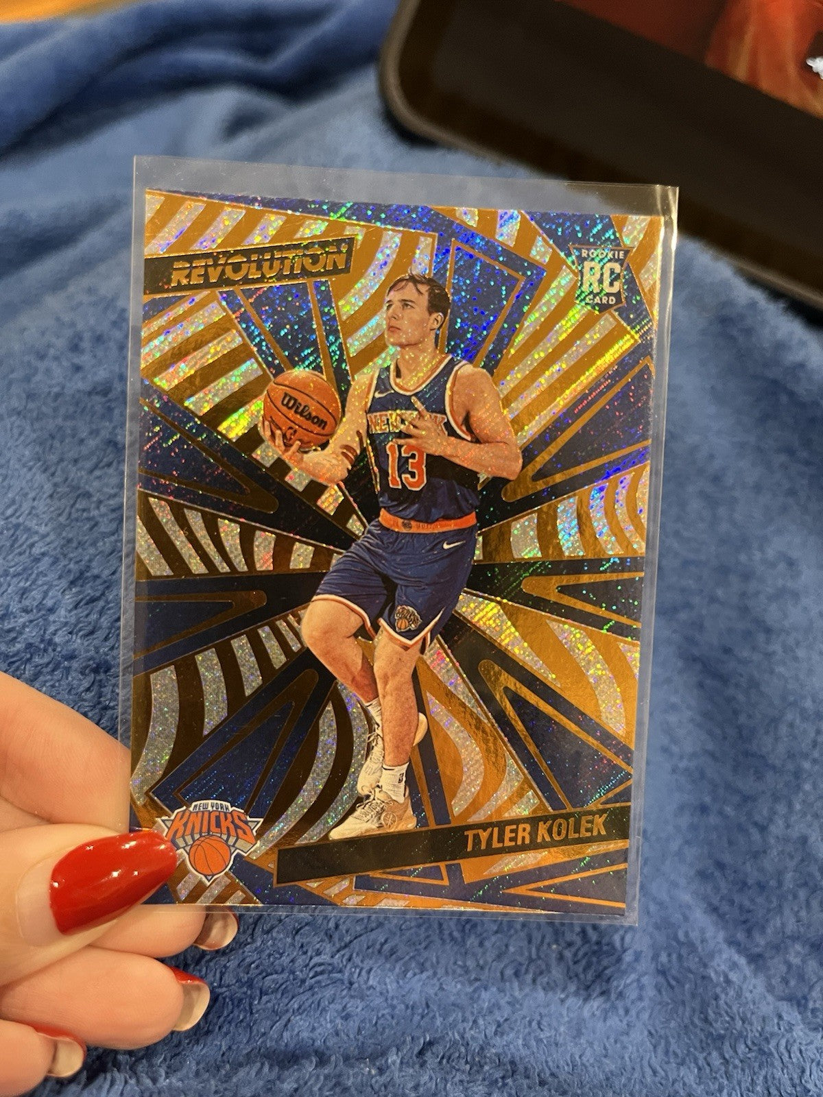 Panini Revolution 2024 25 Tyler Kolek Rookie New York Knicks #1360