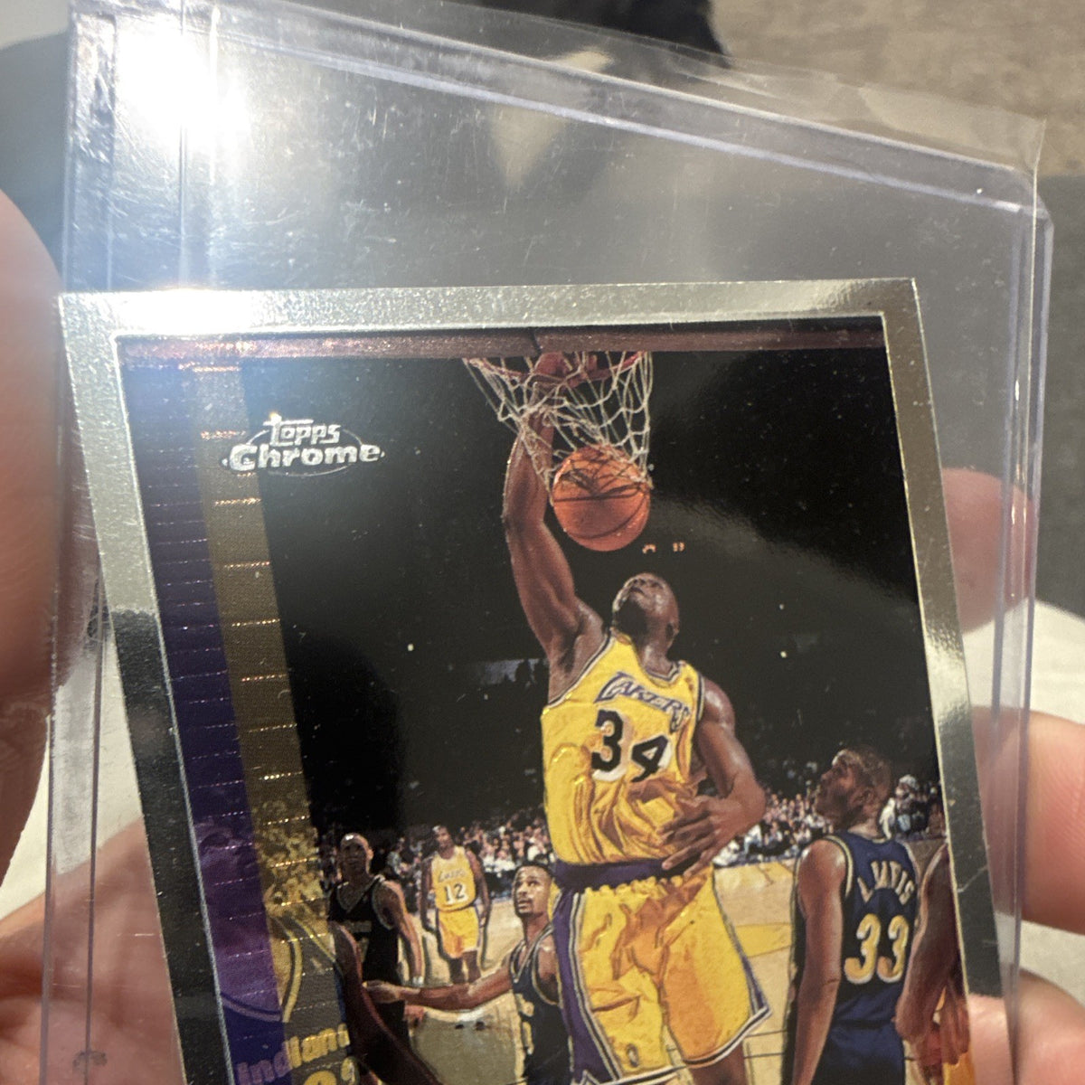 Topps Shaquille O'Neal Complete NBA Record Insert Topps Chrome 1998 #1092
