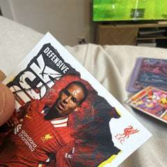 Topps Virgil van Dijk Defensive Rock Match Attax Liverpool FC #84 98 DEF2