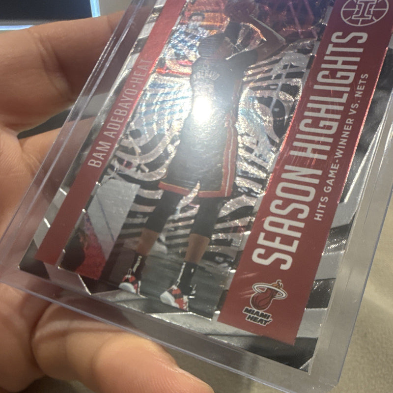 Panini Illusions 2020 21 Season Highlights Bam Adebayo Miami Heat #243