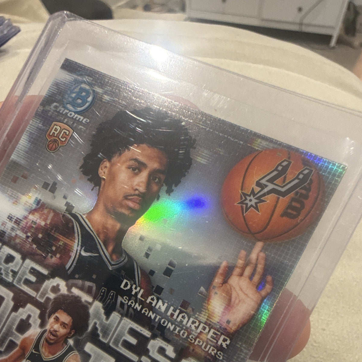 Dylan Harper Greatness Loading GL 2 Topps Bowman Chrome Refractor Rookie2