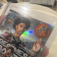 Dylan Harper Greatness Loading GL 2 Topps Bowman Chrome Refractor Rookie2