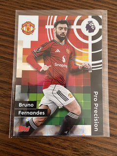 Topps Premier League 2025/26 Bruno Fernandes Pro Precision Parallel #412 Man Utd1