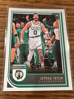 Panini 2022 23 Hoops Basketball Jayson Tatum Base Set Boston Celtics No. 11