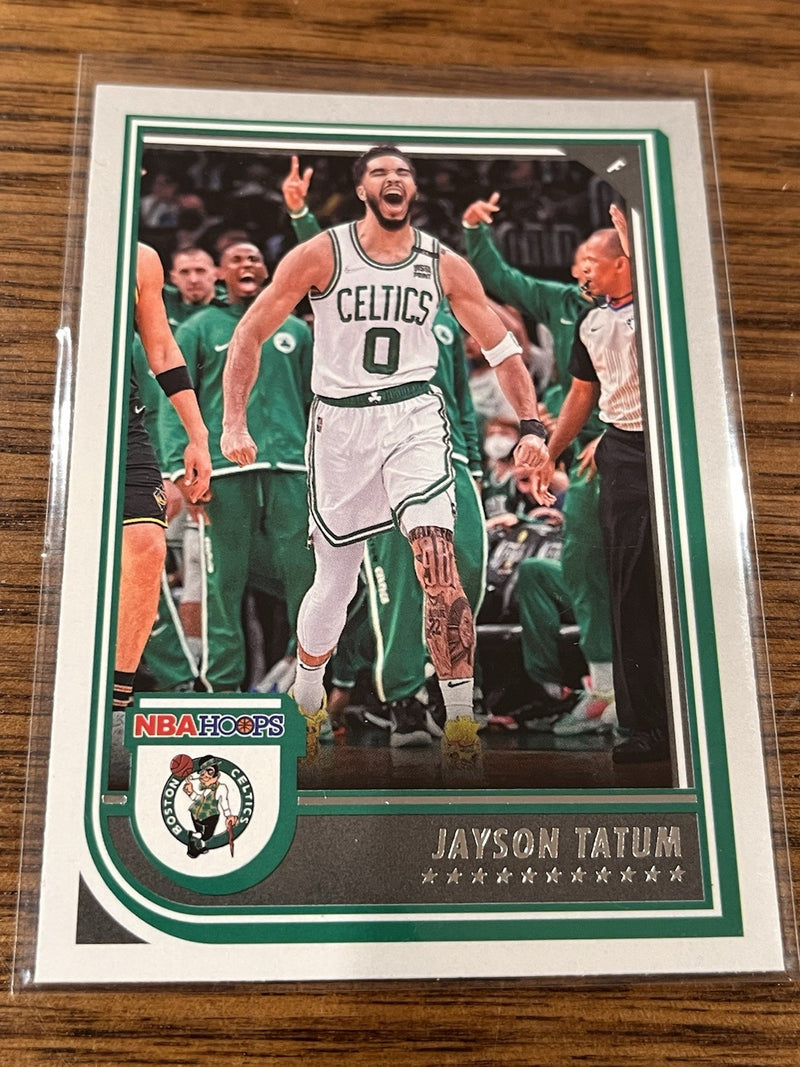Panini 2022 23 Hoops Basketball Jayson Tatum Base Set Boston Celtics No. 11