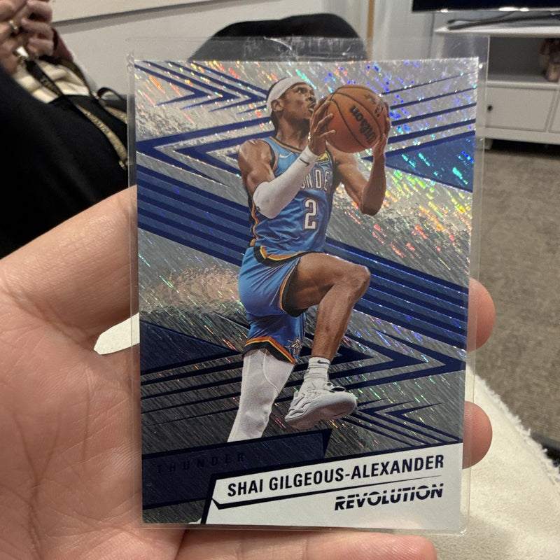 Panini 2024 25 Revolution Storm Shai Gilgeous Alexander 8 OKC Thunder0