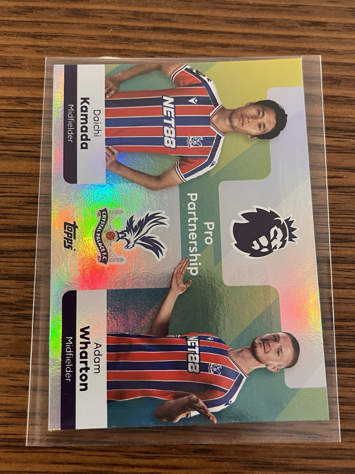 Topps Premier League 2025/26 Pro Partnership Insert 368 Kamada/Wharton CPFC1