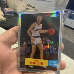 Topps Chrome Chris Mullin Golden State Warriors Refractor #82 744/9990