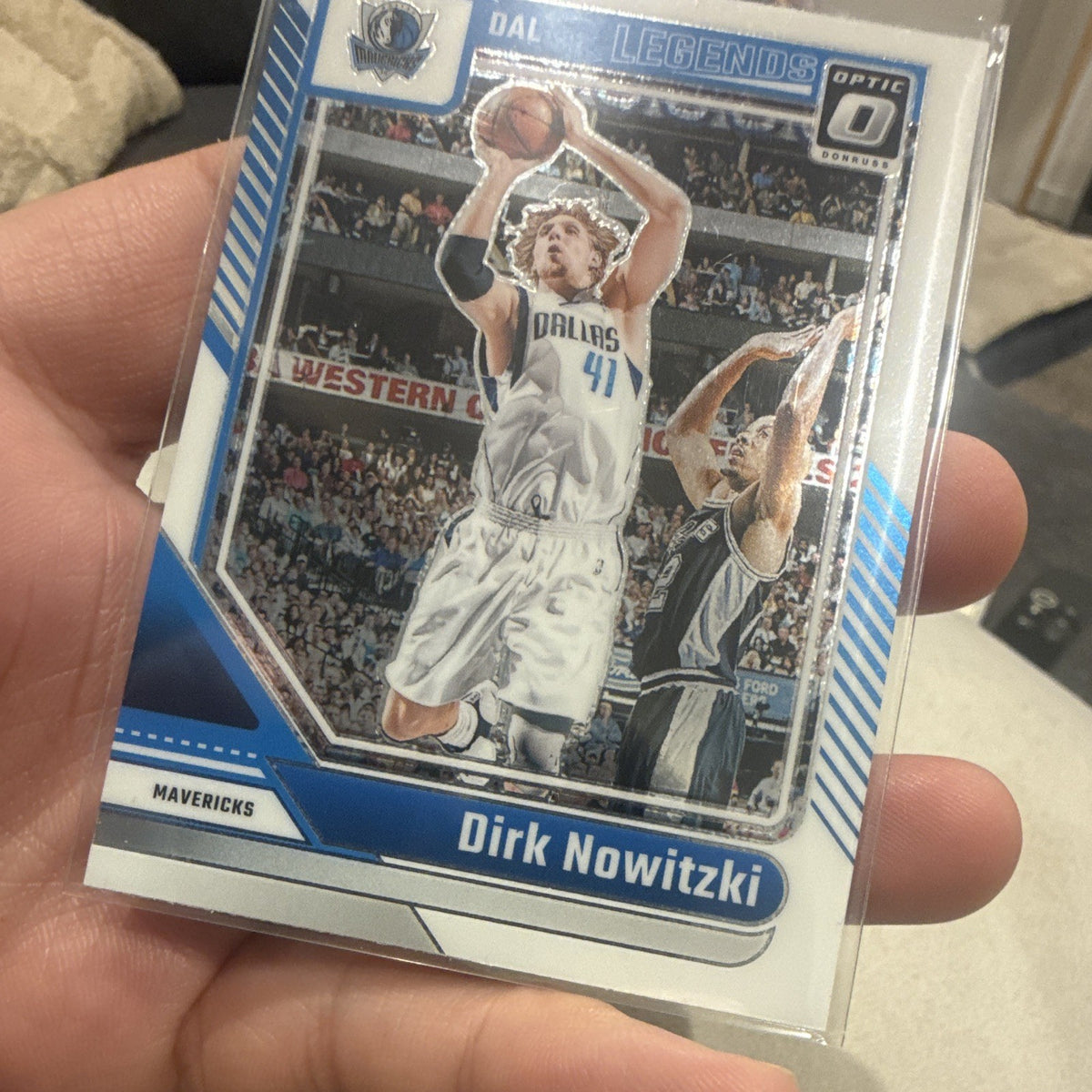 Panini Dirk Nowitzki Legends Insert Donruss Optic 2024 25 #247 Mavericks2