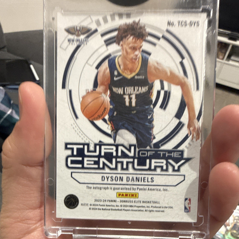 Panini Donruss Elite 2023-24 Turn of the Century Dyson Daniels Auto 03/104