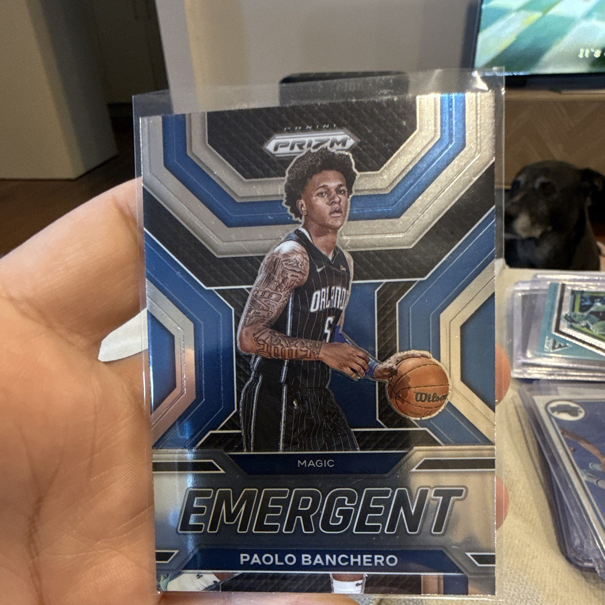 Paolo Banchero Emergent 2022 23 Panini Prizm #25 Orlando Magic0