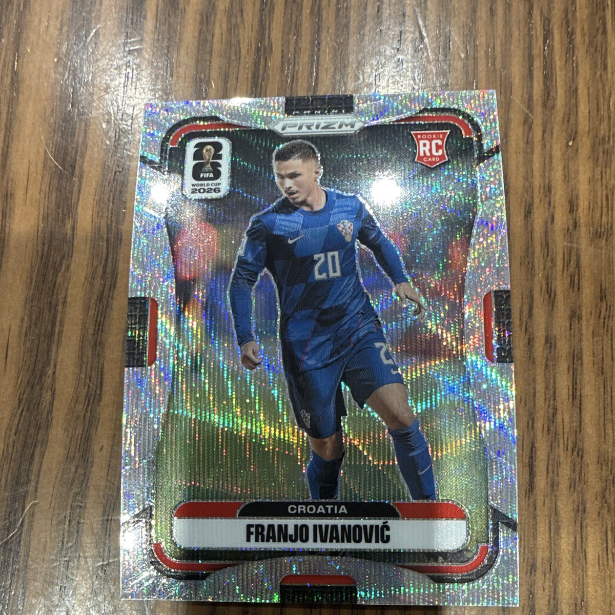 Panini Prizm FIFA World Cup 2026 Franjo Ivanović Croatia #194 RC Silver Prizm0