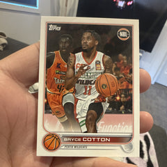 Topps NBL Bryce Cotton Perth Wildcats #61 2022 Basketball Trading Card0