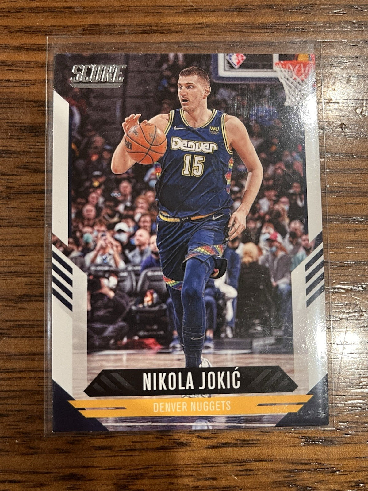 Panini 2021 22 Chronicles Score Nikola Jokić Base Set #142 Denver Nuggets1