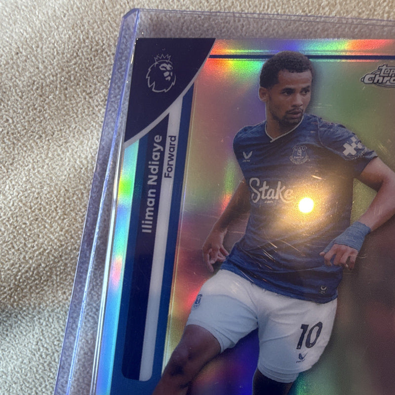 Topps Chrome Iliman Ndiaye Refractor Premier League Everton 821